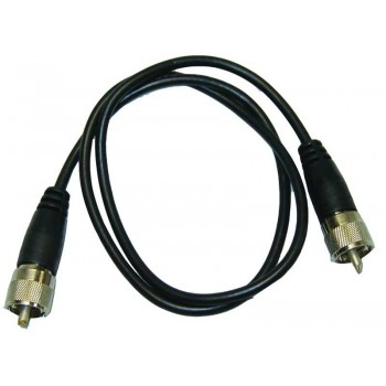 Câble RG58 PL259 9 Pieds Mâle à Mâle