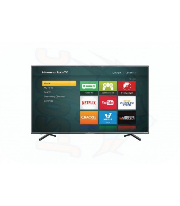 HISENSE 50R63 LED Television 50'' 4K UHD HDR ROKU SMART WI-FI - Refurbished