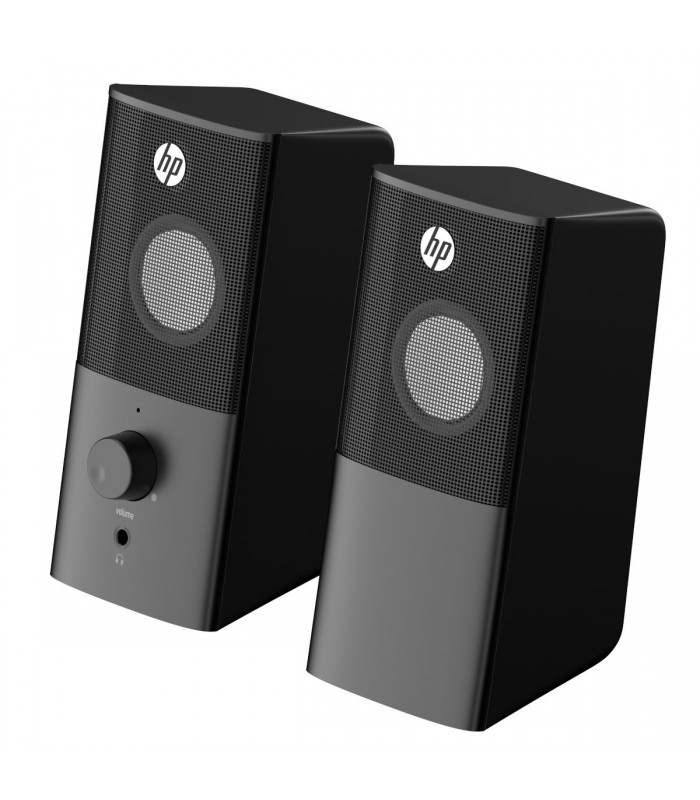 HP Multimedia Speakers with Stereo Sound for Multiple Devices, 3.5mm jack for audio