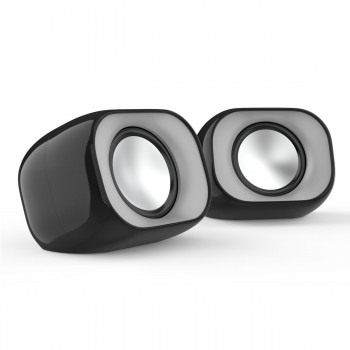 HP Haut-parleurs multimédia avec son stéréo pour plusieurs appareils, prise 3.5 mm pour audio DHS-2111