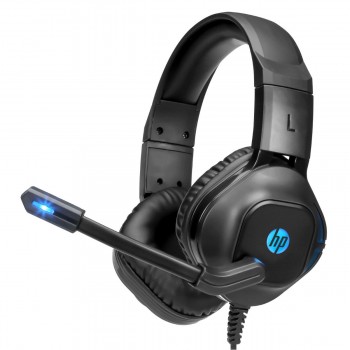 HP Casque de jeu Stéréo pour Cellulaire, PC, PS4, Xbox One, câble 2 m (DHE-8002)