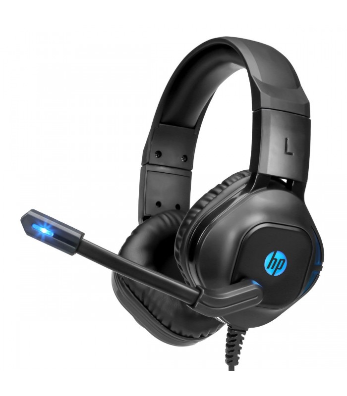 HP Casque de jeu Stéréo pour Cellulaire, PC, PS4, Xbox One, câble 2 m (DHE-8002)