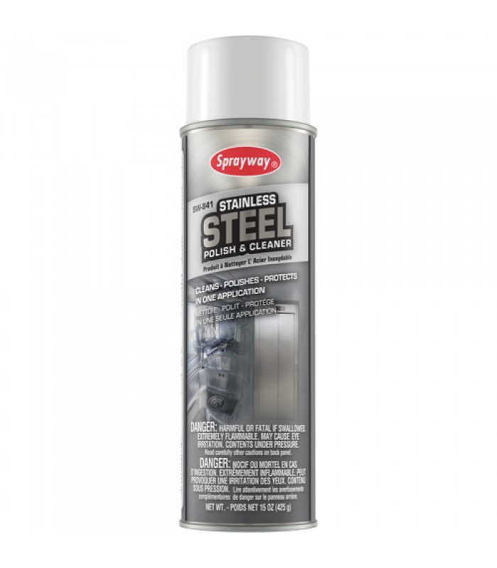 Sprayway Stainless Steel Polish & Cleaner 425g