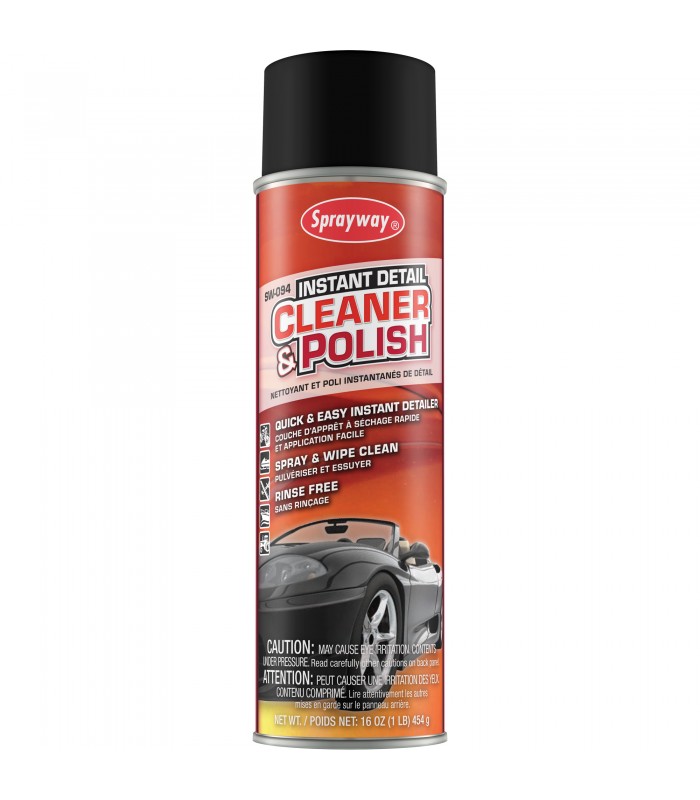 Nettoyant et produit à polir Spraway instantané pour lesthétique automobile 454g