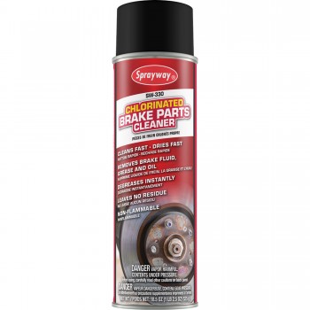 Nettoyant chloré Sprayway pour pièces de freins 525g