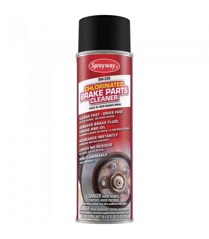 Nettoyant chloré Sprayway pour pièces de freins 525g