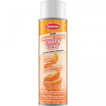 Sprayway Nettoyant à l'arôme d'oranges Crazy Clean 539g