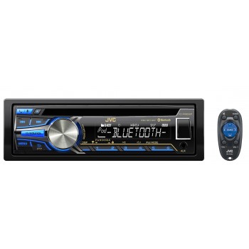JVC Arsenal CD/MP3/WMA/USB avec Bluetooth Simple DIN