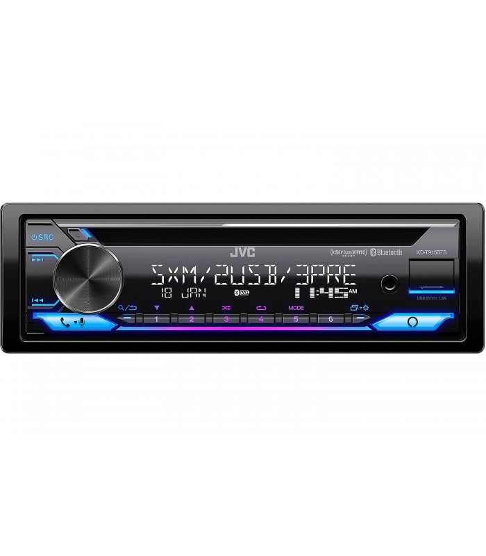 JVC KD-T915BTS Récepteur CD Bluetooth / USB / Pandora / iHeartRadio / Alexa