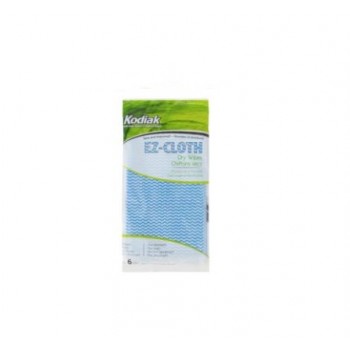 KODIAK RE-USABLE NON WOVEN WIPES BLUE , 6/PK