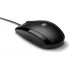 HP Wired USB 3 Button Optical Mouse - Black