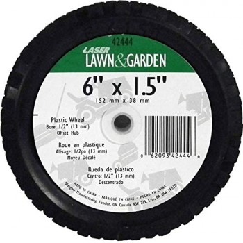 Laser Lawn & Garden 42444 Wheel Plastic 6" X 1.5"