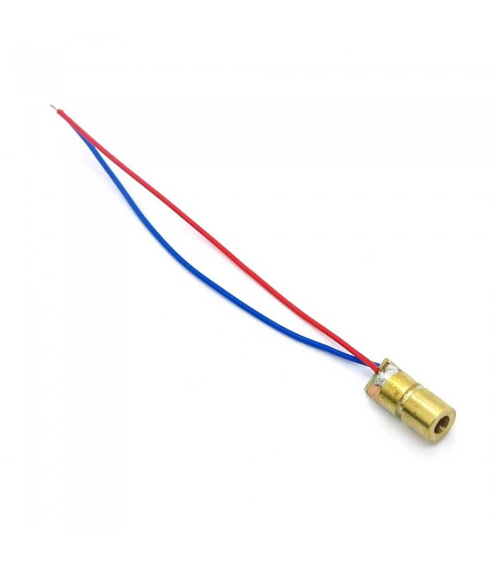 Mini 650nm 6mm 5V 5mW point Laser Diode Module WL tête rouge