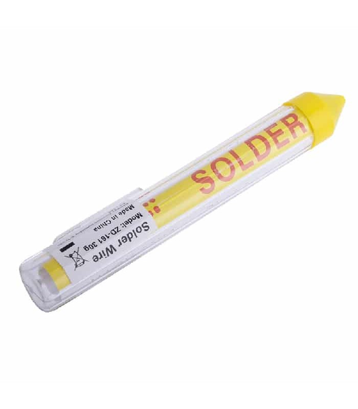 Lead-Free Soldering Wire - SN99.3% / Cu 0.7 - Flux 2.2% - Tube of 17g