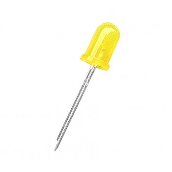 Global Tone LED 5mm Yellow Super Bright - Pack of 5