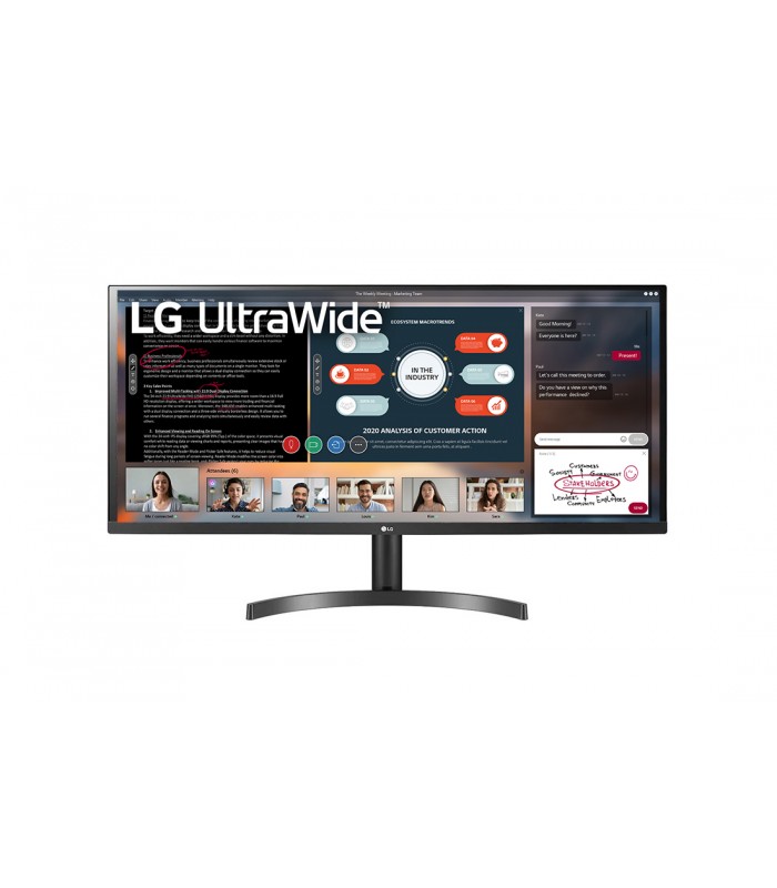 Moniteur 34WL60TM IPS pleine HD 1080p UltraWide 21:9 de 34 po de LG avec HDR - Recertifié