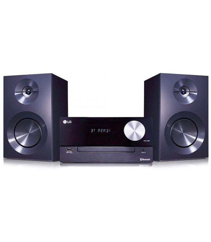 LG CM2460 Micro Hi-Fi Audio System 100W Black - Open Box