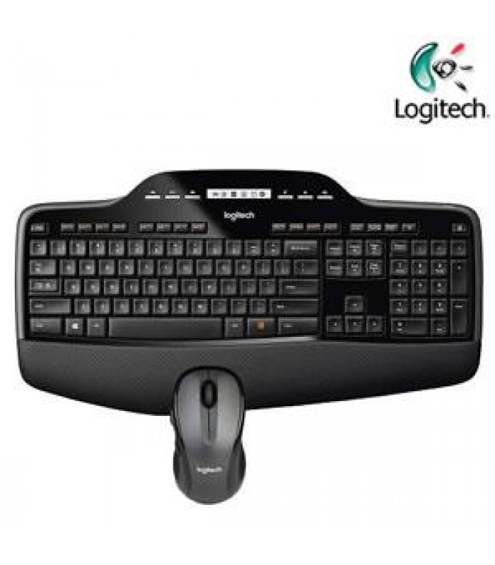 Logitech Wireless Desktop MK735 With Keyboard and Portable Mouse - Open Box