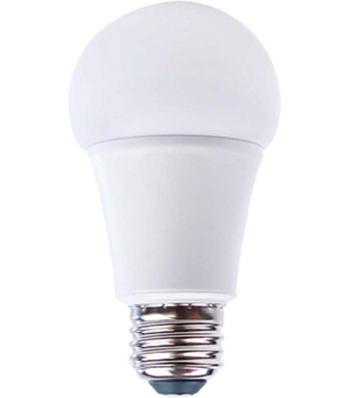 Ampoule DEL A19 9 Watt Blanc Froid  à intensité réglable de Luminus LED