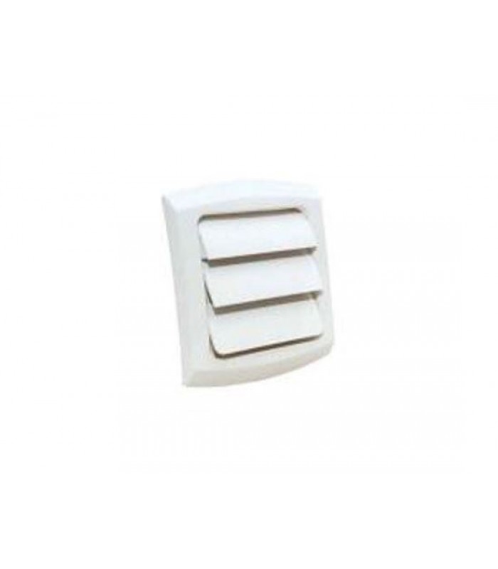 Vent Cap 4in White Louvered