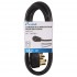 PureVolt Corde AC sécheuse SDRT 4/C 10 AWG - 1.8M - Noir