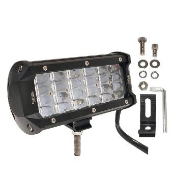 RedTools 9 in LED Auxiliary Lighting for Vehicles - 72 W - 6500 K