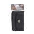 Reiko Horizontal Pouch with Card Holder for Mobile Phone - Black