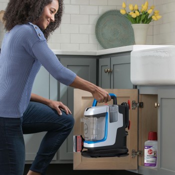 Hoover Nettoyeur À Moquette et à Tissu D'ameublement Portatif PowerDash GO