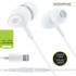 ESCAPE Hands-free Earphones with Lightning plug, White