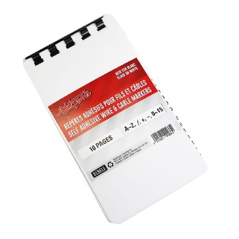 AddTools Adhesive Markers for Wires and Cables - 10 Pages