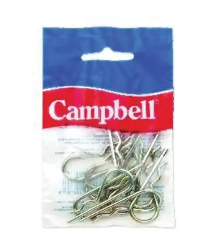 Campbell Agrafes 1/4 po. pour goupilles d'attelage - Paquet de 2