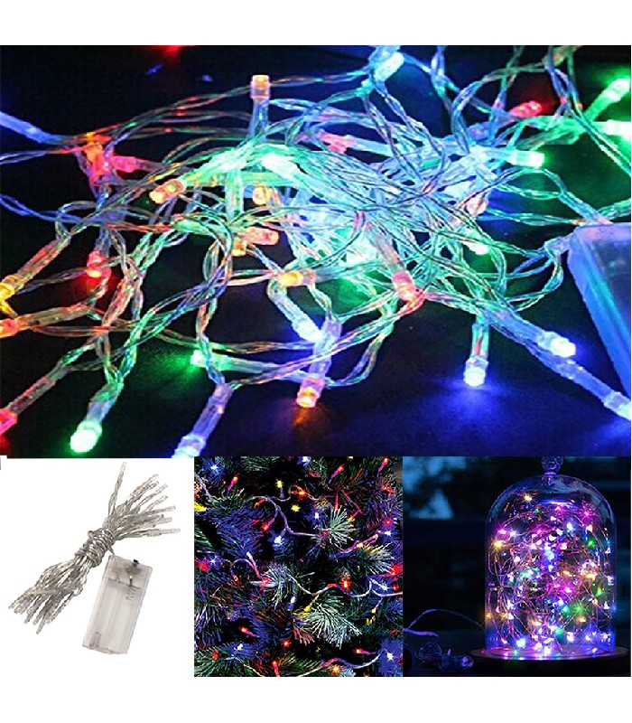 Danson Decor LED Battery Operated String Lights - 20 LED - Multicolor - 1.93 m