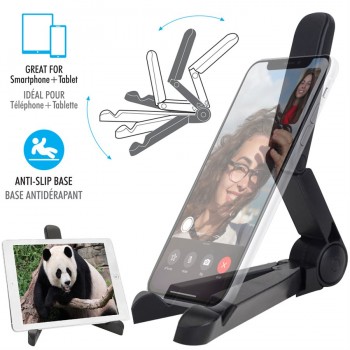 eLink Foldable swivel universal phone & tablet stand