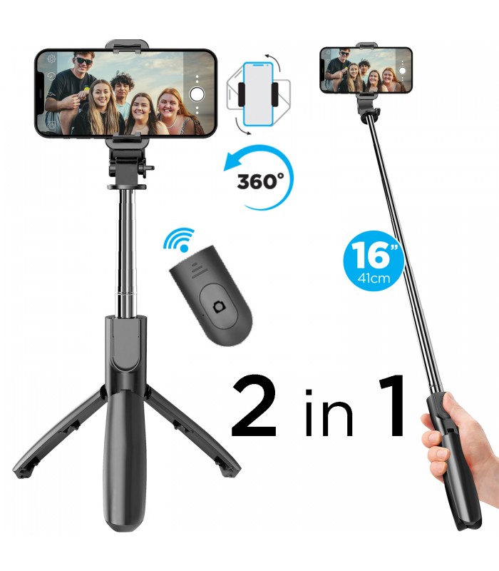 eLink Telescopique Selfie Stick & Tripod Bluetooth with Remote control