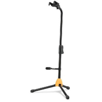 Hercules Support de guitare ajustable avec système de prise automatique