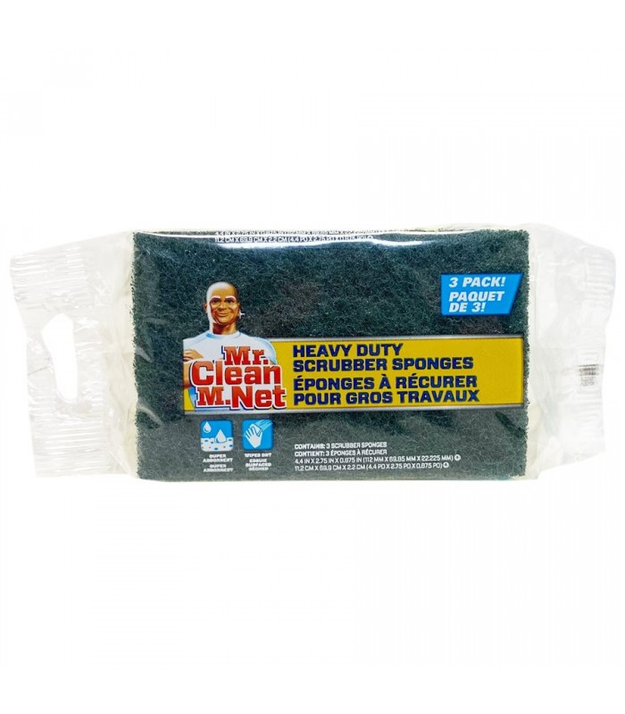 Mr. Clean Heavy Duty Scrubber Sponges - 3 Pack