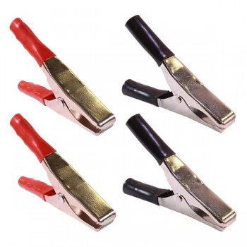 RedLink Insulated Alligator Clip - 3 in - Pack of 4