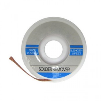 Xytronic Tresse à dessouder - 2.5 mm x 1.5 m