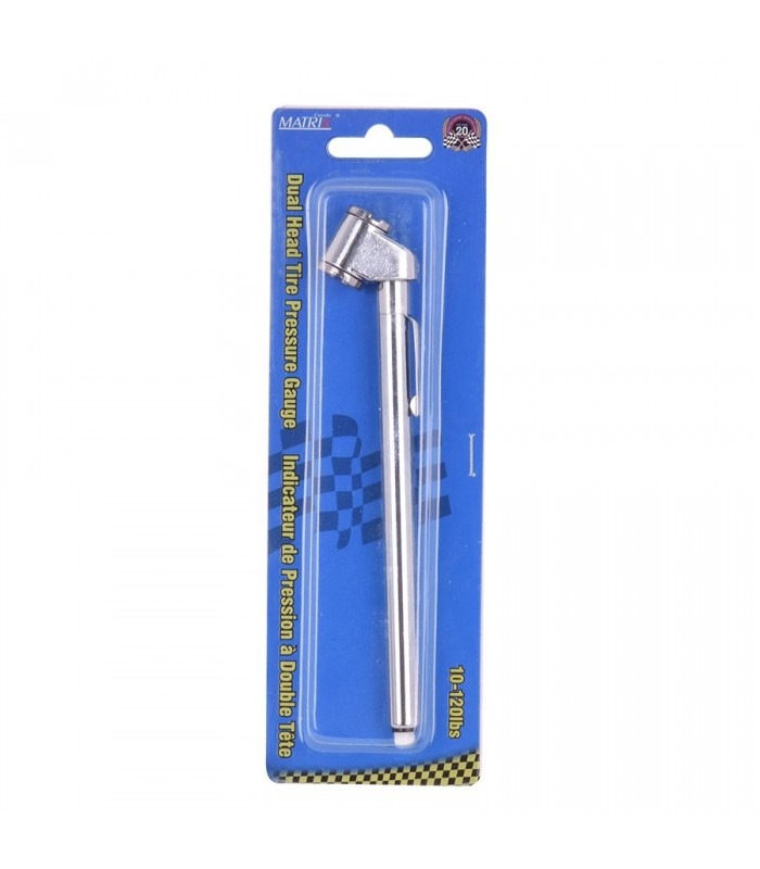 Matrix Automotive Tire Gauge - Dual Foot 10-120LB