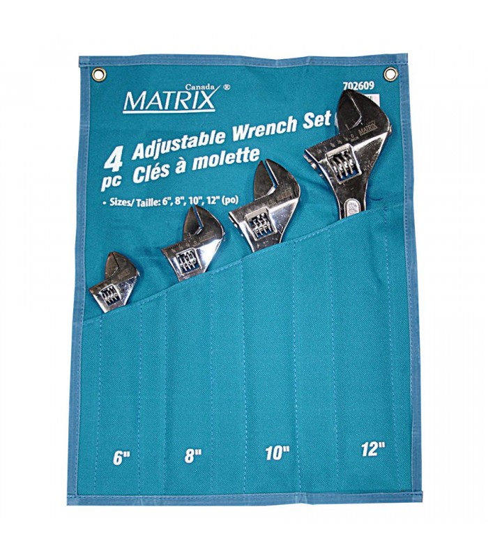 Matrix Canada Set of 4 Adjustable Wrench