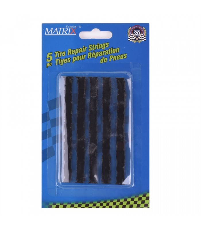 Matrix Tubless Tire Repair Plugs - Pack of 5