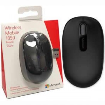 Souris sans fil Noire Wireless Mobile Mouse 1850 de Microsoft
