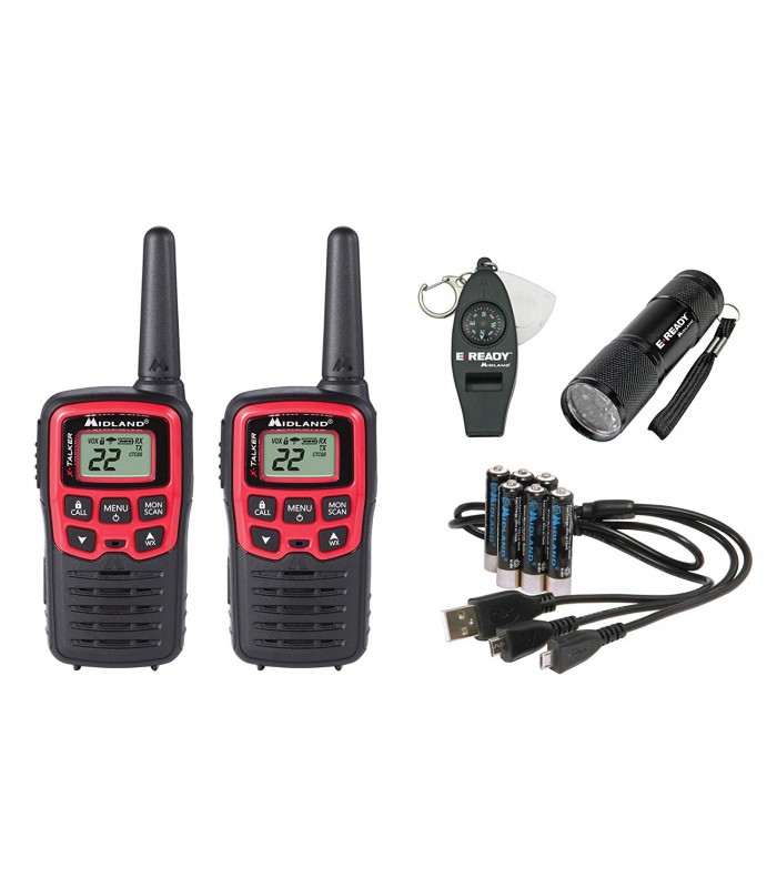 Midland Consumer Radio EX37VP E-Ready GMRS Emergency Two Way Kit