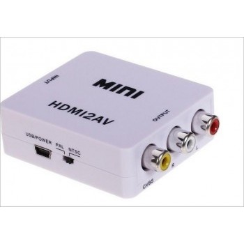 Convertisseur HDMI vers RCA Audio/Vidéo composite de Global Tone