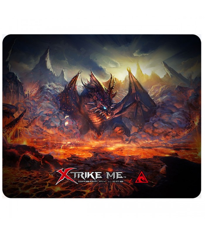 Xtrike Me Tapis de souris à surface sans friction et base anti-dérapante MP-002BK