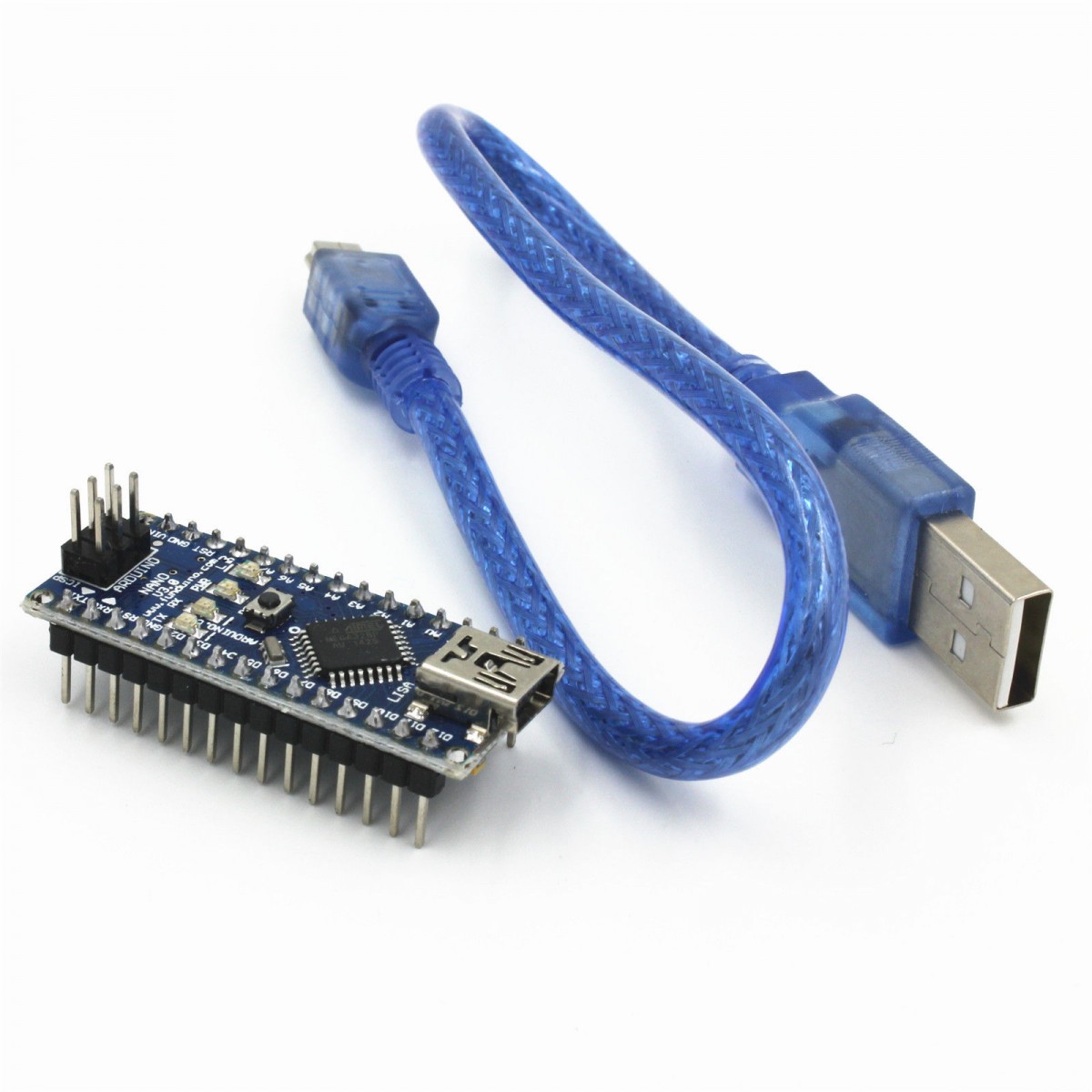 Nano V3.0 ATmega328P Micro-Controller Board CH340G – 5V 16MHz For Arduino (USB)