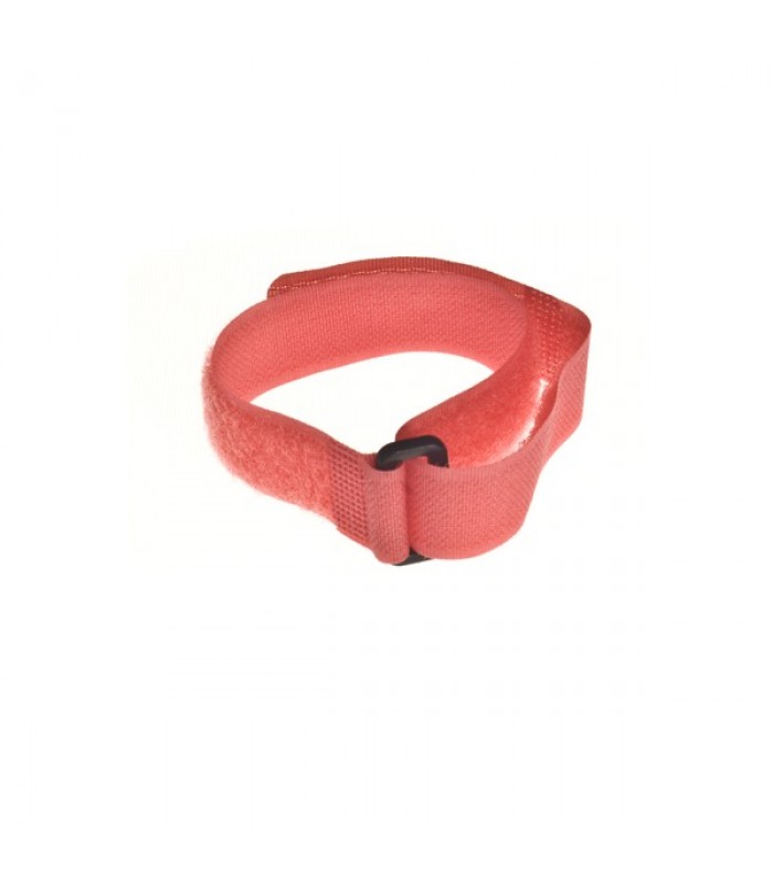 Collier de câble 11.41 po. 0.78 po. (290x20mm) rouge de Global Tone