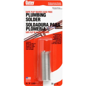Soudure de plomberie sans plomb argentée de Oatay, 28g