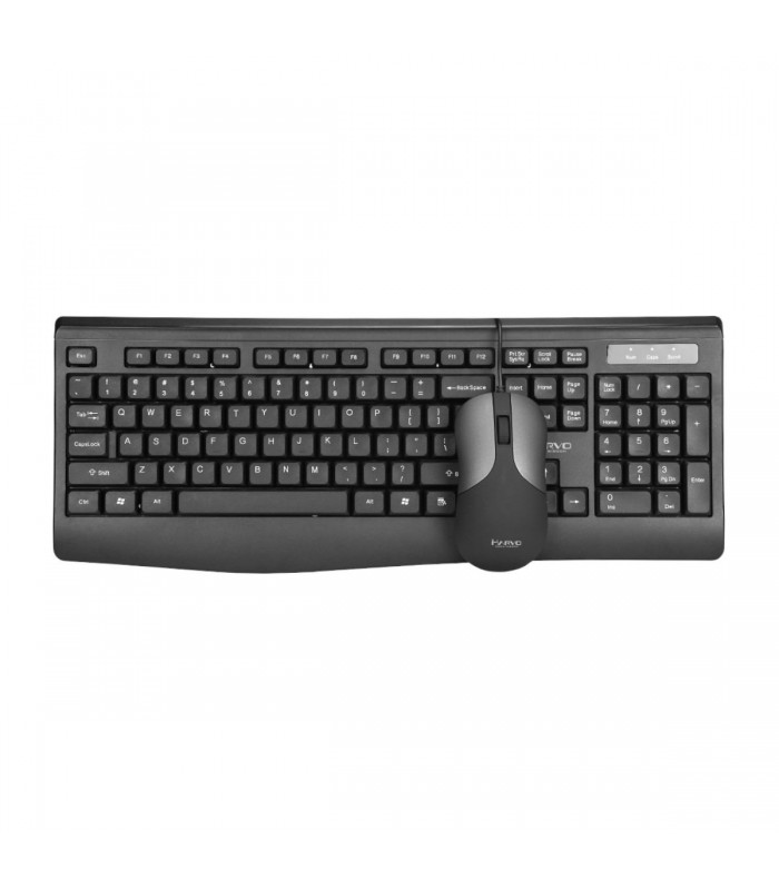 Marvo Office USB Wired Keyboard and Mouse 3 Buttons