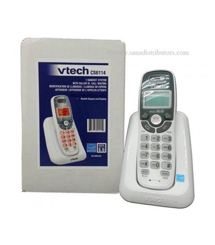 Téléphone sans fil à 1 combiné DECT 6.0 de Vtech - Remis-à-neuf